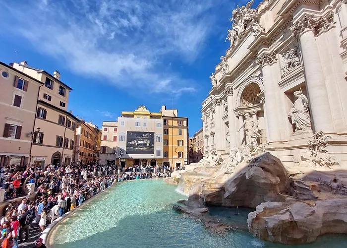 Pantheon With Secret Terrace Апартаменты